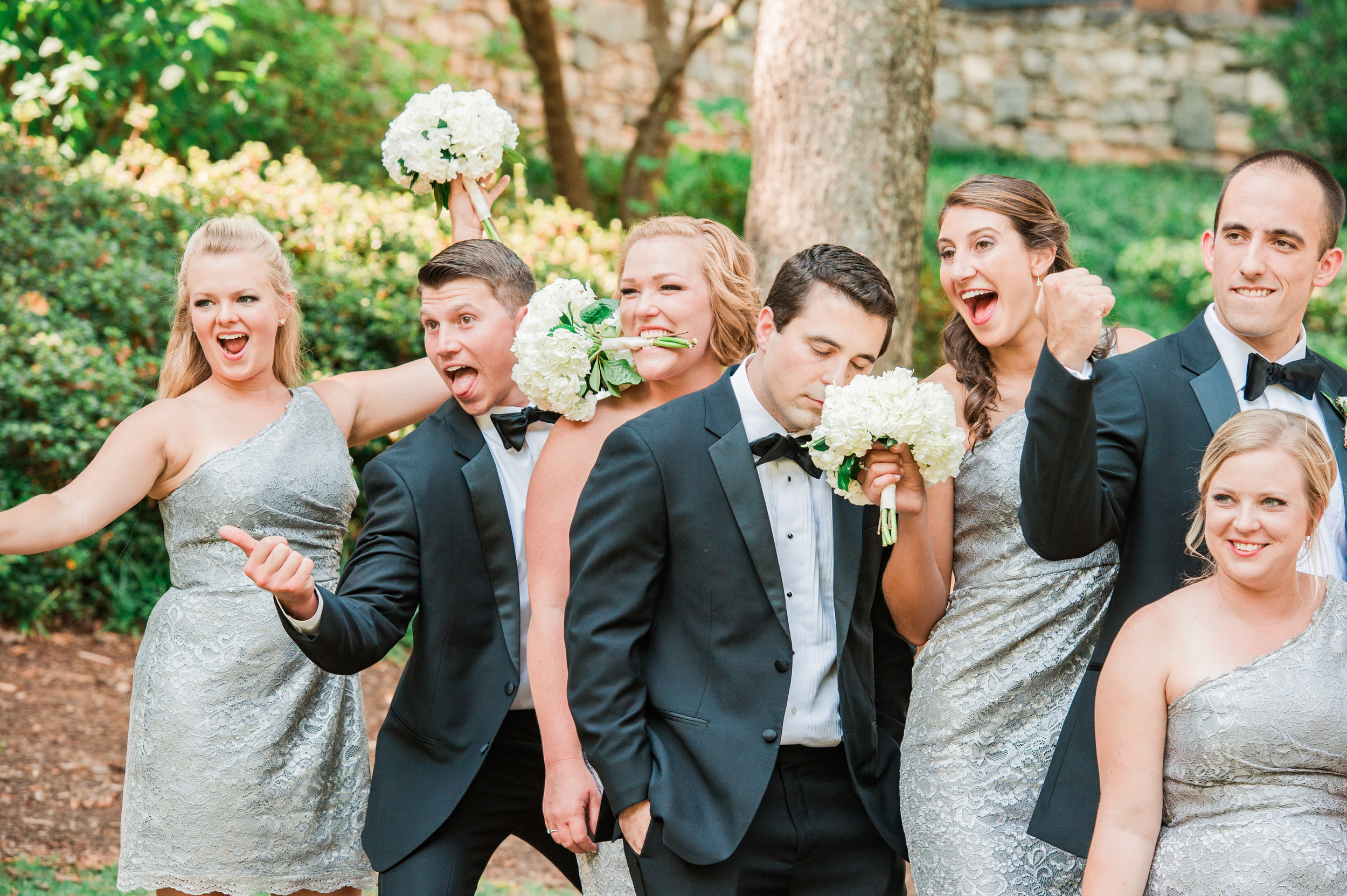  Ashley &amp; Mark had one of thee most fun wedding parties! 