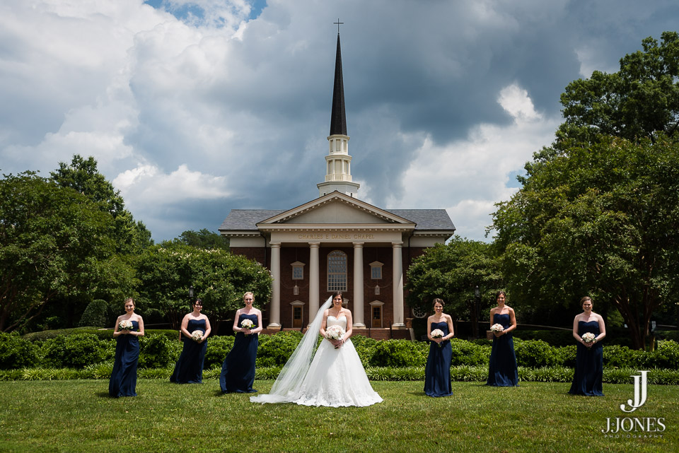  Furman's campus always provides an incredible backdrop for wedding day pictures. 