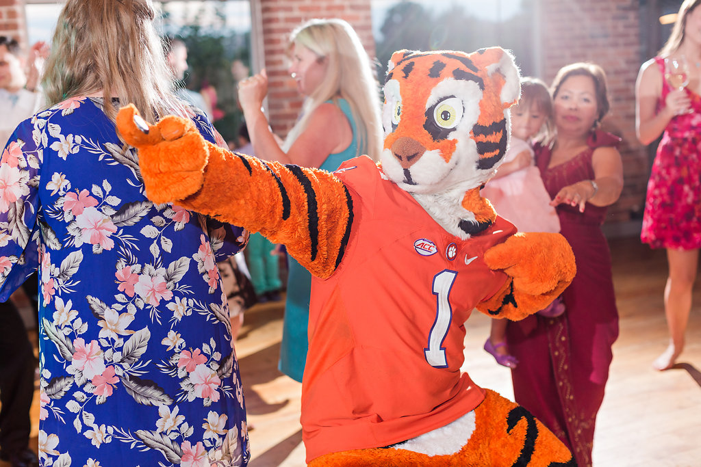  The Tiger is always a great wedding addition! 
