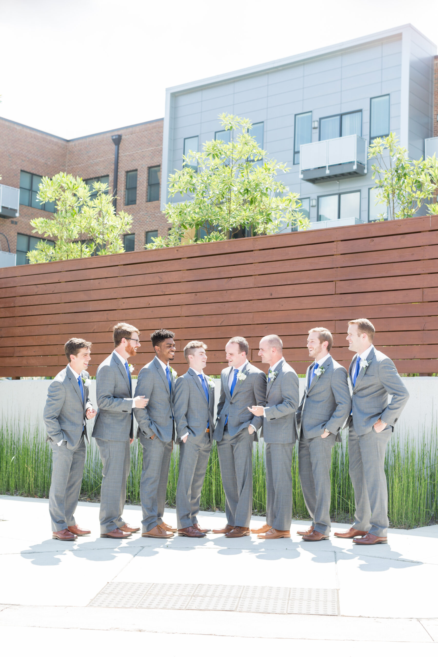  Look at our groom and his groomsmen looking quite dapper! 